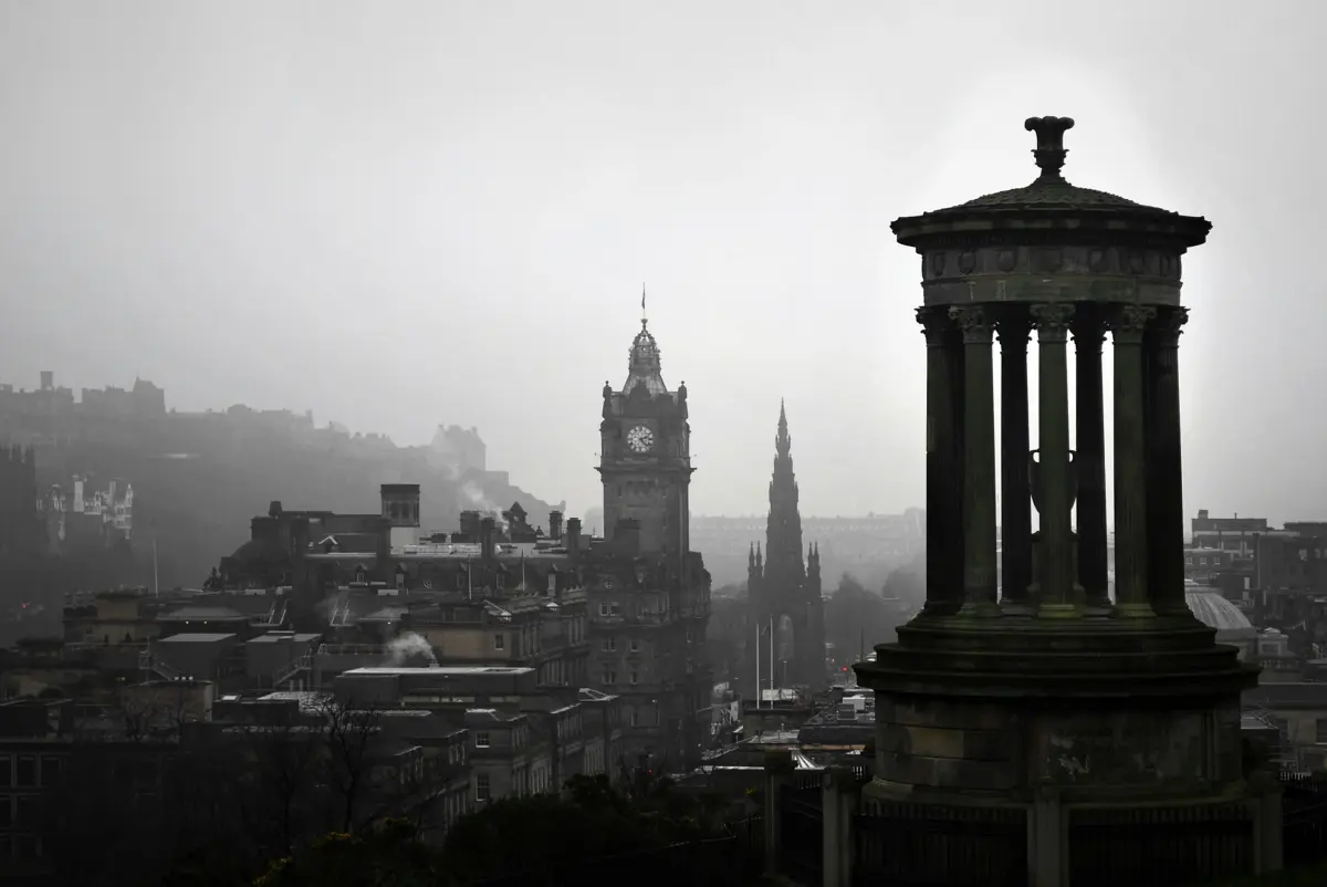 Edinburgh city view