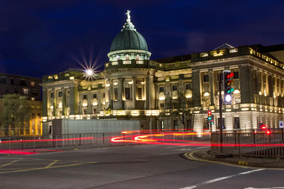 Glasgow city view